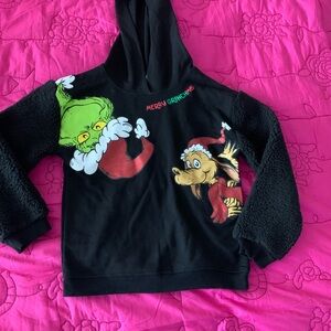 Kids Black Grinch Hoodie